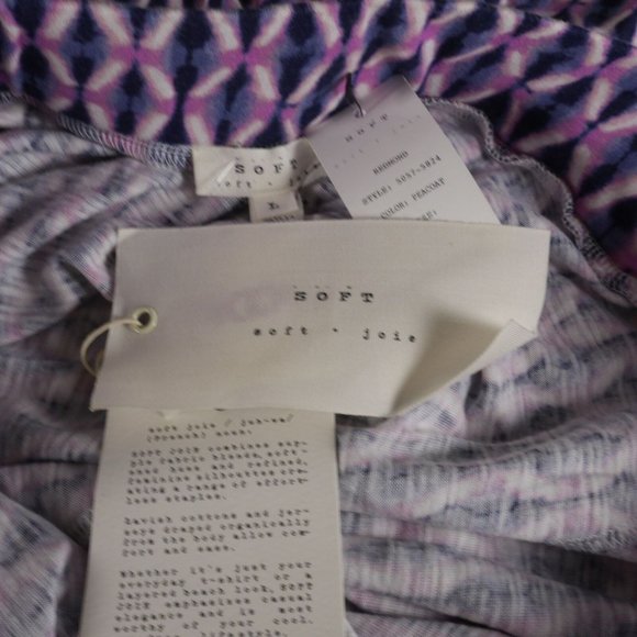 NWT Joie Soft Multicolor Geometric Flare MAXI SKIRT Women's Sizes ANB - Picture 3 of 3